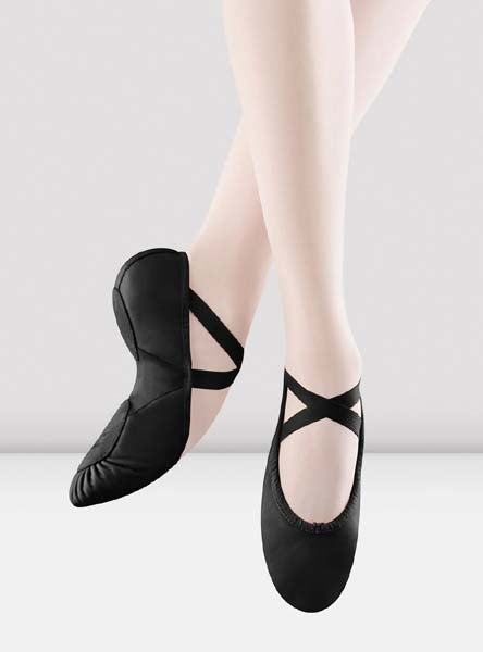 Bloch S0208L Prolite II Ladies Black Leather Split Sole Ballet Slippers